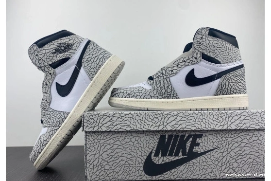 Retro DZ5485-052 1 High White DZ5485-052 Cement Jordan OG 0404